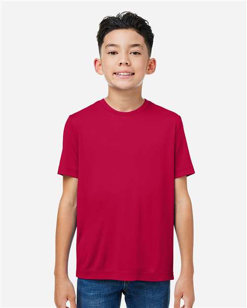 CE10Y - Youth Capital Performance T-Shirt - CORE365 - Image 55