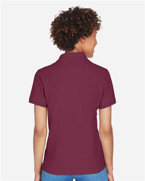 D100W - Women's Pima Piqué Polo - Devon & Jones - Image 8