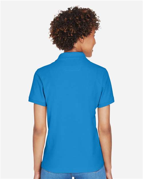 D100W - Women's Pima Piqué Polo - Devon & Jones - Image 13