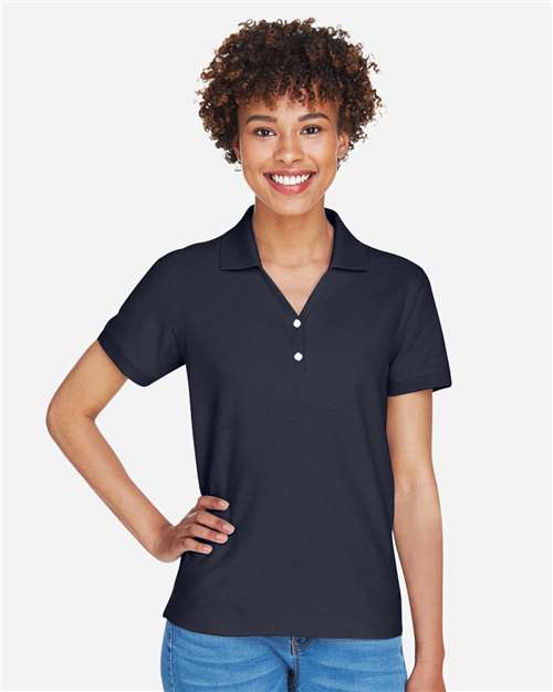 D100W - Women's Pima Piqué Polo - Devon & Jones - Image 21