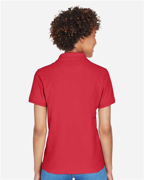 D100W - Women's Pima Piqué Polo - Devon & Jones - Image 28