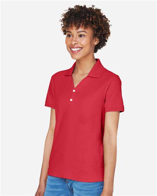 D100W - Women's Pima Piqué Polo - Devon & Jones - Image 27