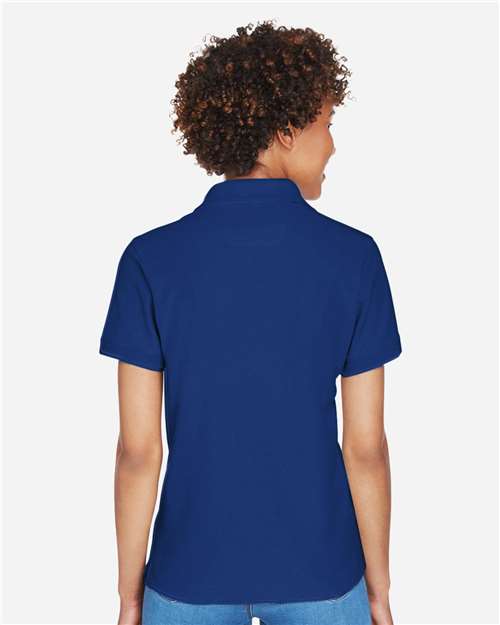 D100W - Women's Pima Piqué Polo - Devon & Jones - Image 33