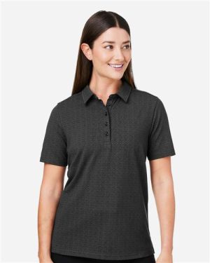 DG101W - Women's Crownlux Performance® Geo Polo - Devon & Jones