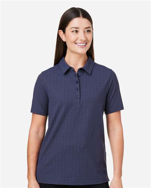 DG101W - Women's Crownlux Performance® Geo Polo - Devon & Jones - Image 19