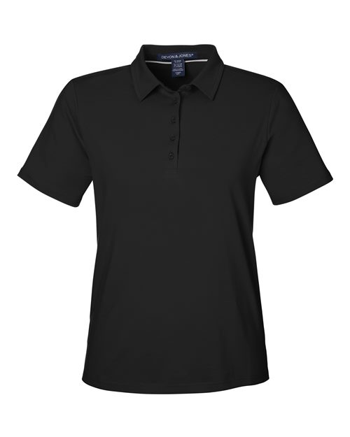 DG120W - Women's Raleigh Stretch Polo - Devon & Jones - Image 4