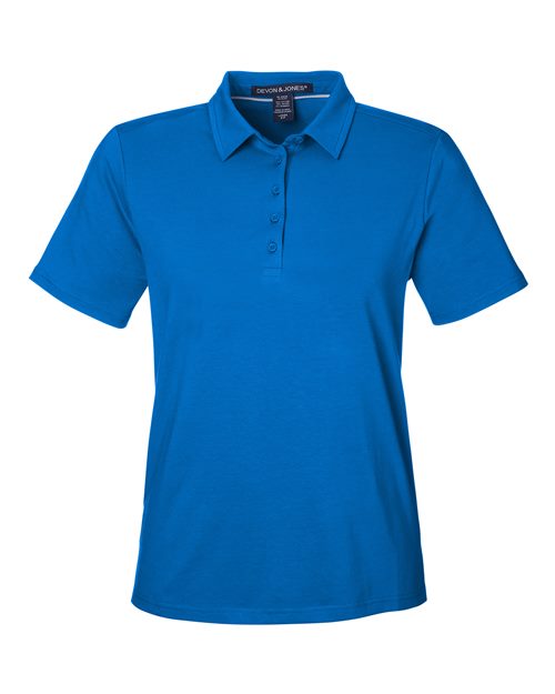 DG120W - Women's Raleigh Stretch Polo - Devon & Jones - Image 10