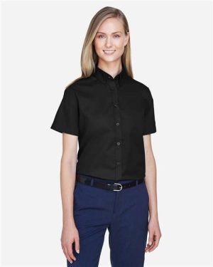 78194 - Women's Optimum Short Sleeve Twill Shirt - CORE365