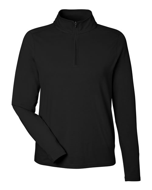 DG425W - Women's Raleigh Stretch Quarter-Zip Pullover - Devon & Jones - Image 4