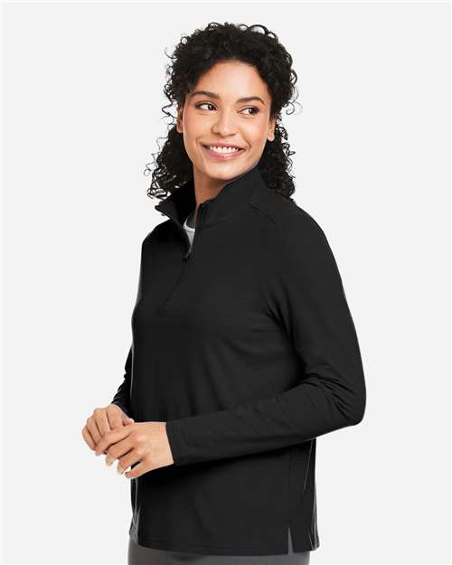 DG425W - Women's Raleigh Stretch Quarter-Zip Pullover - Devon & Jones - Image 2