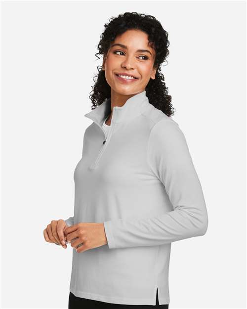 DG425W - Women's Raleigh Stretch Quarter-Zip Pullover - Devon & Jones - Image 14