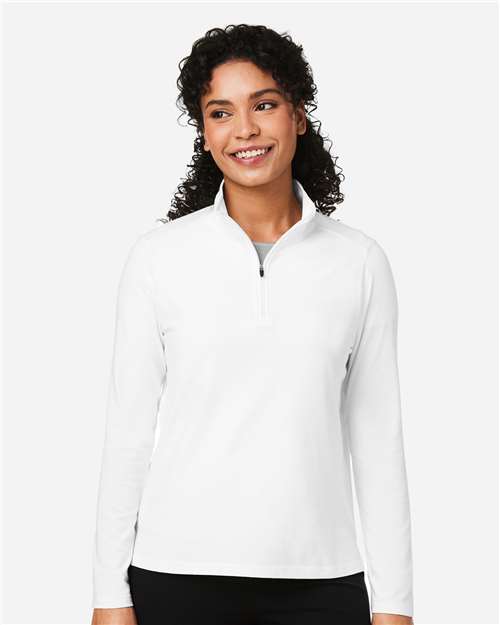 DG425W - Women's Raleigh Stretch Quarter-Zip Pullover - Devon & Jones - Image 25