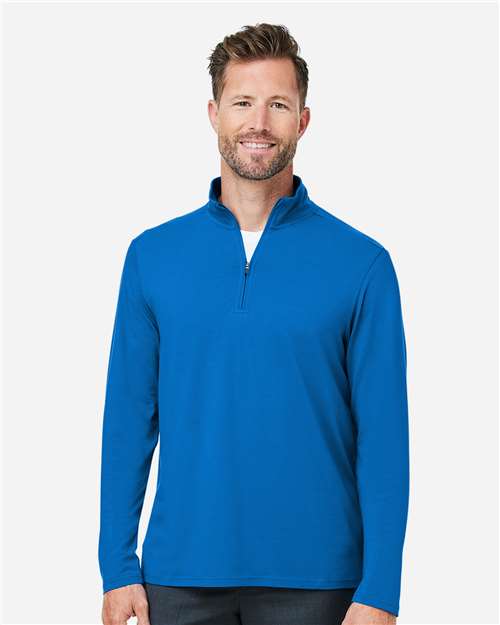 DG425 - Men's Raleigh Stretch Quarter-Zip Pullover - Devon & Jones - Image 7
