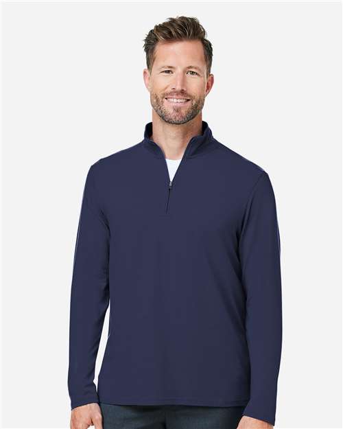 DG425 - Men's Raleigh Stretch Quarter-Zip Pullover - Devon & Jones - Image 19