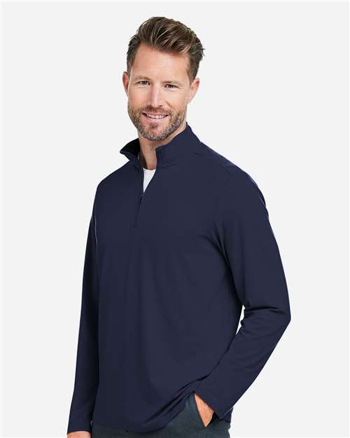 DG425 - Men's Raleigh Stretch Quarter-Zip Pullover - Devon & Jones - Image 20
