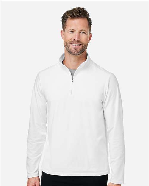 DG425 - Men's Raleigh Stretch Quarter-Zip Pullover - Devon & Jones - Image 25