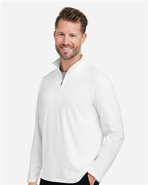 DG425 - Men's Raleigh Stretch Quarter-Zip Pullover - Devon & Jones - Image 26