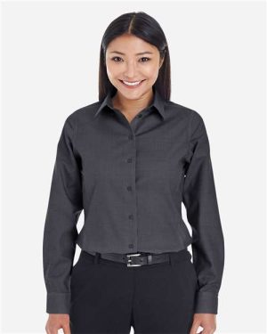 DG532W - Women's Crown Collection® Royal Dobby Woven Dress Shirt - Devon & Jones