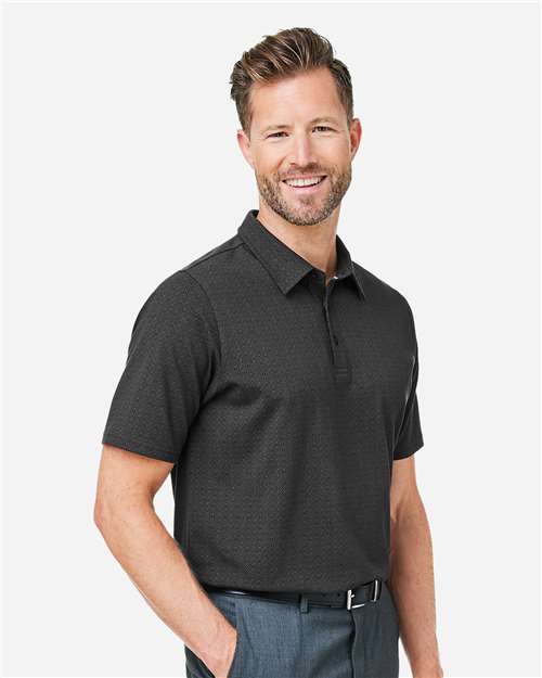 DG101 - Men's Crownlux Performance® Geo Polo - Devon & Jones - Image 2