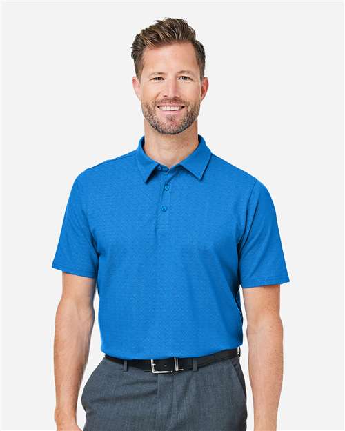 DG101 - Men's Crownlux Performance® Geo Polo - Devon & Jones - Image 7