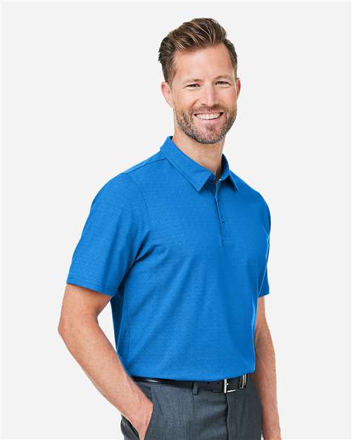 DG101 - Men's Crownlux Performance® Geo Polo - Devon & Jones - Image 8
