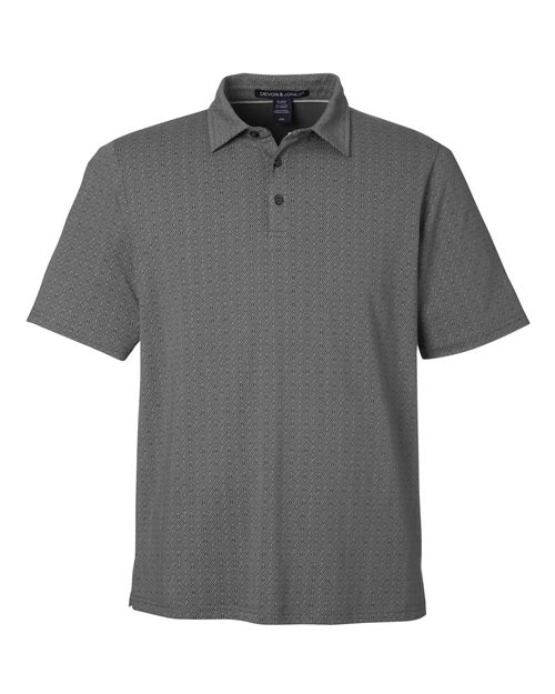 DG101 - Men's Crownlux Performance® Geo Polo - Devon & Jones - Image 16