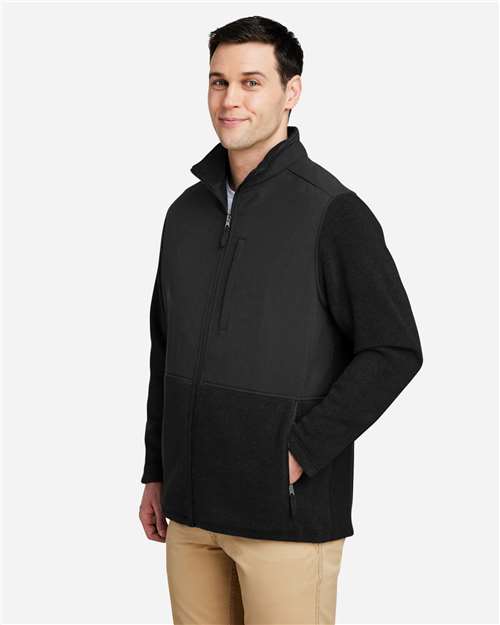 CE890 - Men's Journey Summit Hybrid Full-Zip - CORE365 - Image 2