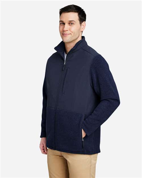 CE890 - Men's Journey Summit Hybrid Full-Zip - CORE365 - Image 8