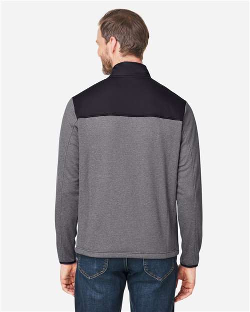 CE74 - Men's Venture Heathered Stripe Hybrid Jacket - CORE365 - Image 3