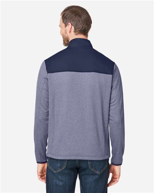 CE74 - Men's Venture Heathered Stripe Hybrid Jacket - CORE365 - Image 9