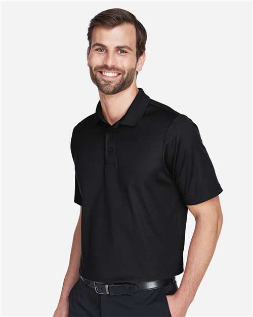 DG20T - Men's Tall CrownLux Performance® Plaited Polo - Devon & Jones - Image 2