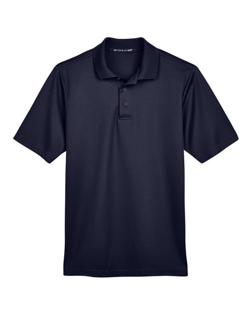 DG20T - Men's Tall CrownLux Performance® Plaited Polo - Devon & Jones - Image 9