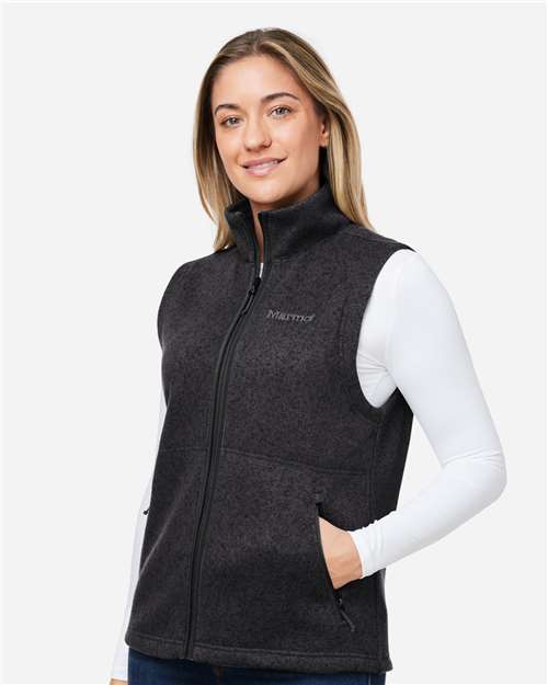 M16251 - Women's Drop Line Fleece Vest - Marmot - Image 2