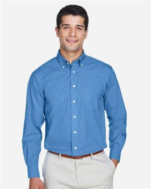 D620T - Men's Tall Crown Collection® Broadcloth Woven Dress Shirt - Devon & Jones