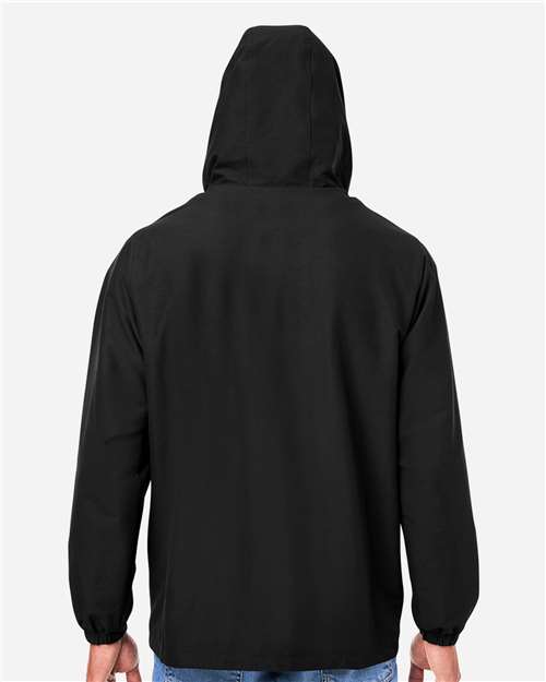 M73 - Unisex Flex Twill Hooded Jacket - Harriton - Image 3