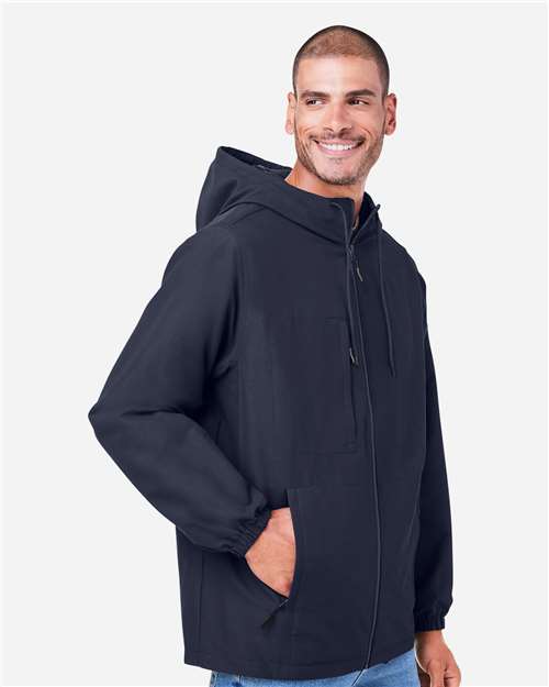 M73 - Unisex Flex Twill Hooded Jacket - Harriton - Image 14