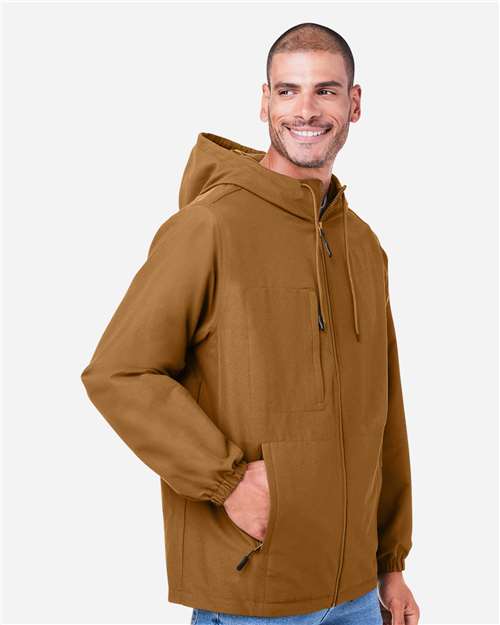 M73 - Unisex Flex Twill Hooded Jacket - Harriton - Image 20