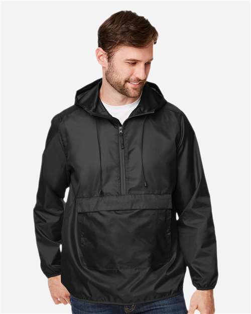 TT77 - Unisex Zone Protect Packable Anorak Jacket - Team 365