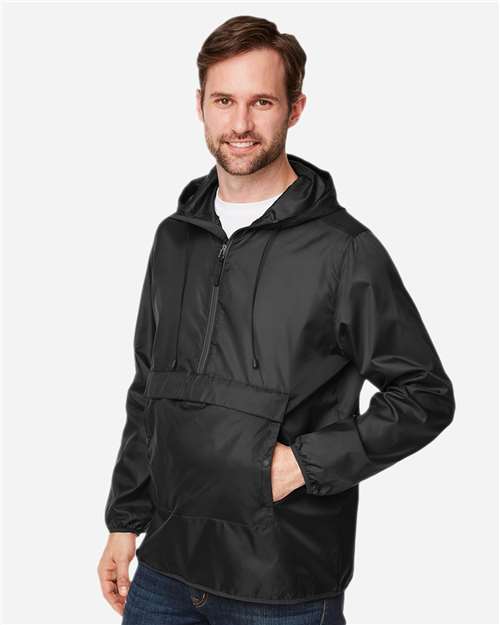 TT77 - Unisex Zone Protect Packable Anorak Jacket - Team 365 - Image 2