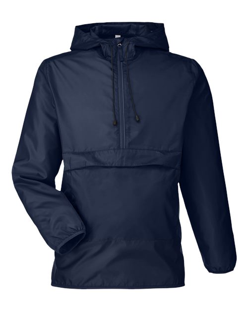 TT77 - Unisex Zone Protect Packable Anorak Jacket - Team 365 - Image 10
