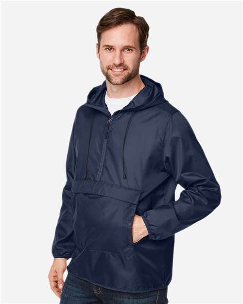 TT77 - Unisex Zone Protect Packable Anorak Jacket - Team 365 - Image 8
