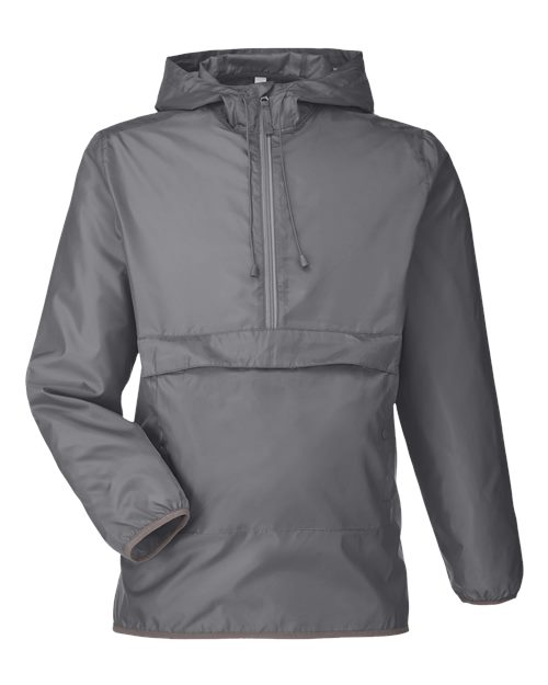 TT77 - Unisex Zone Protect Packable Anorak Jacket - Team 365 - Image 16