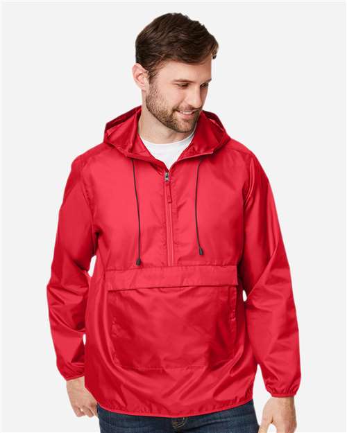 TT77 - Unisex Zone Protect Packable Anorak Jacket - Team 365 - Image 19