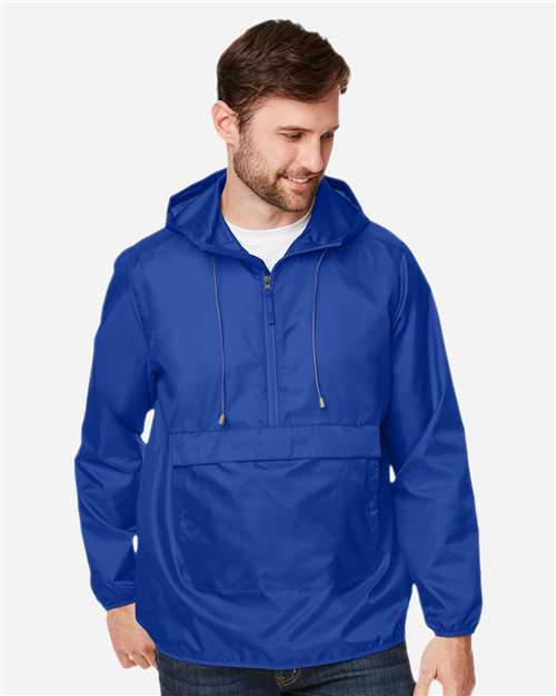 TT77 - Unisex Zone Protect Packable Anorak Jacket - Team 365 - Image 25
