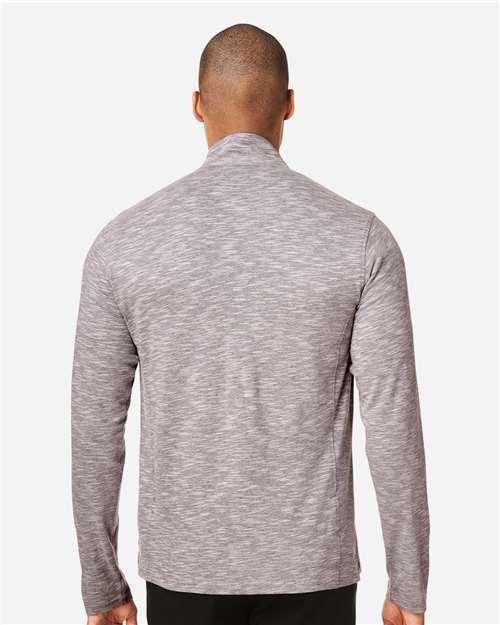 NE415 - Men's Eclipse Jacquard Quarter-Zip Pullover - North End - Image 9