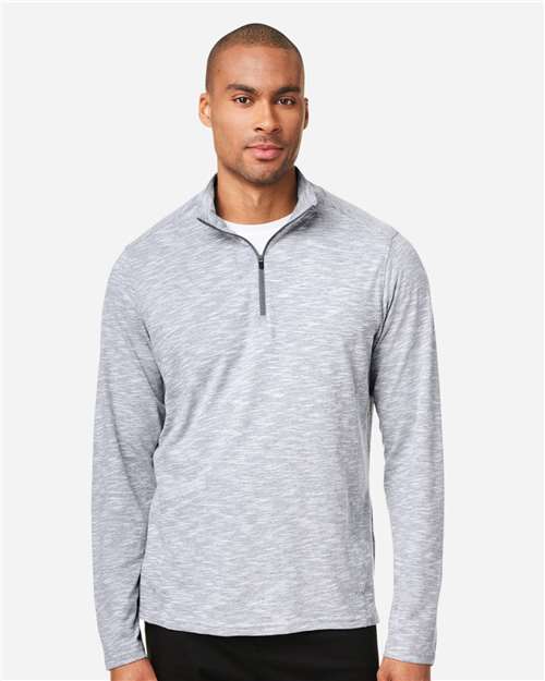 NE415 - Men's Eclipse Jacquard Quarter-Zip Pullover - North End - Image 19