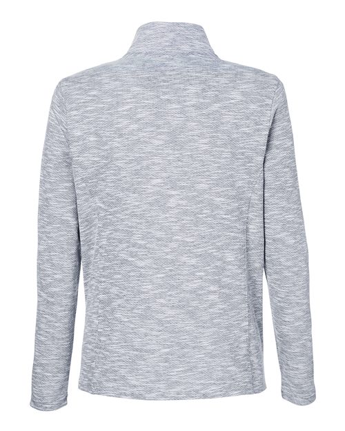NE415W - Women's Eclipse Jacquard Quarter-Zip Pullover - North End - Image 5