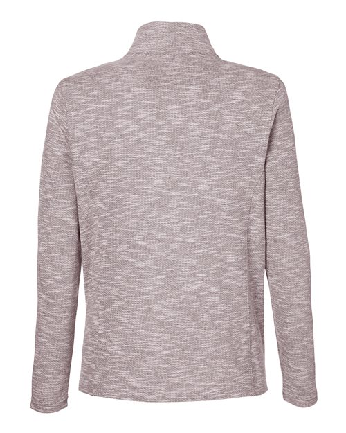 NE415W - Women's Eclipse Jacquard Quarter-Zip Pullover - North End - Image 11
