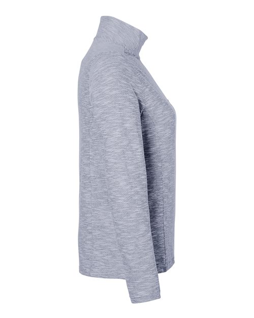 NE415W - Women's Eclipse Jacquard Quarter-Zip Pullover - North End - Image 18