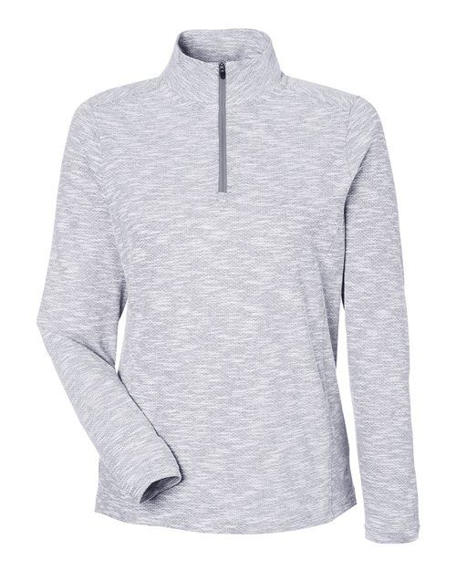 NE415W - Women's Eclipse Jacquard Quarter-Zip Pullover - North End - Image 22